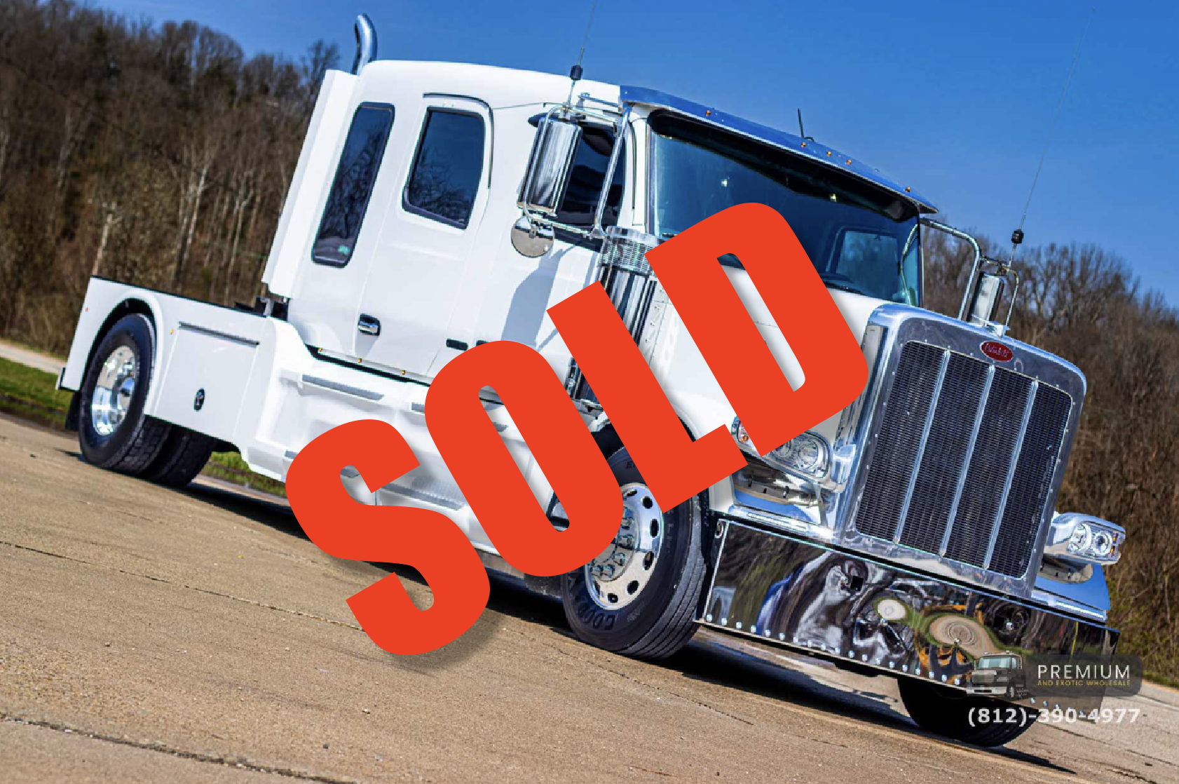 2025 Peterbilt 589 Short Nose X15 Cummins Schwalbe Stretch UC26035026