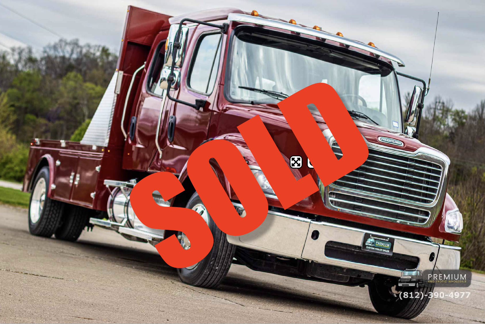 2022 Freightliner M2-112 Big Block DD13 Summit Hauler Detroit 470