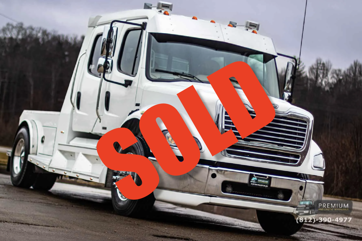2010 Freightliner M2-112 Lonestar Hauler 450hp Mercedes 450