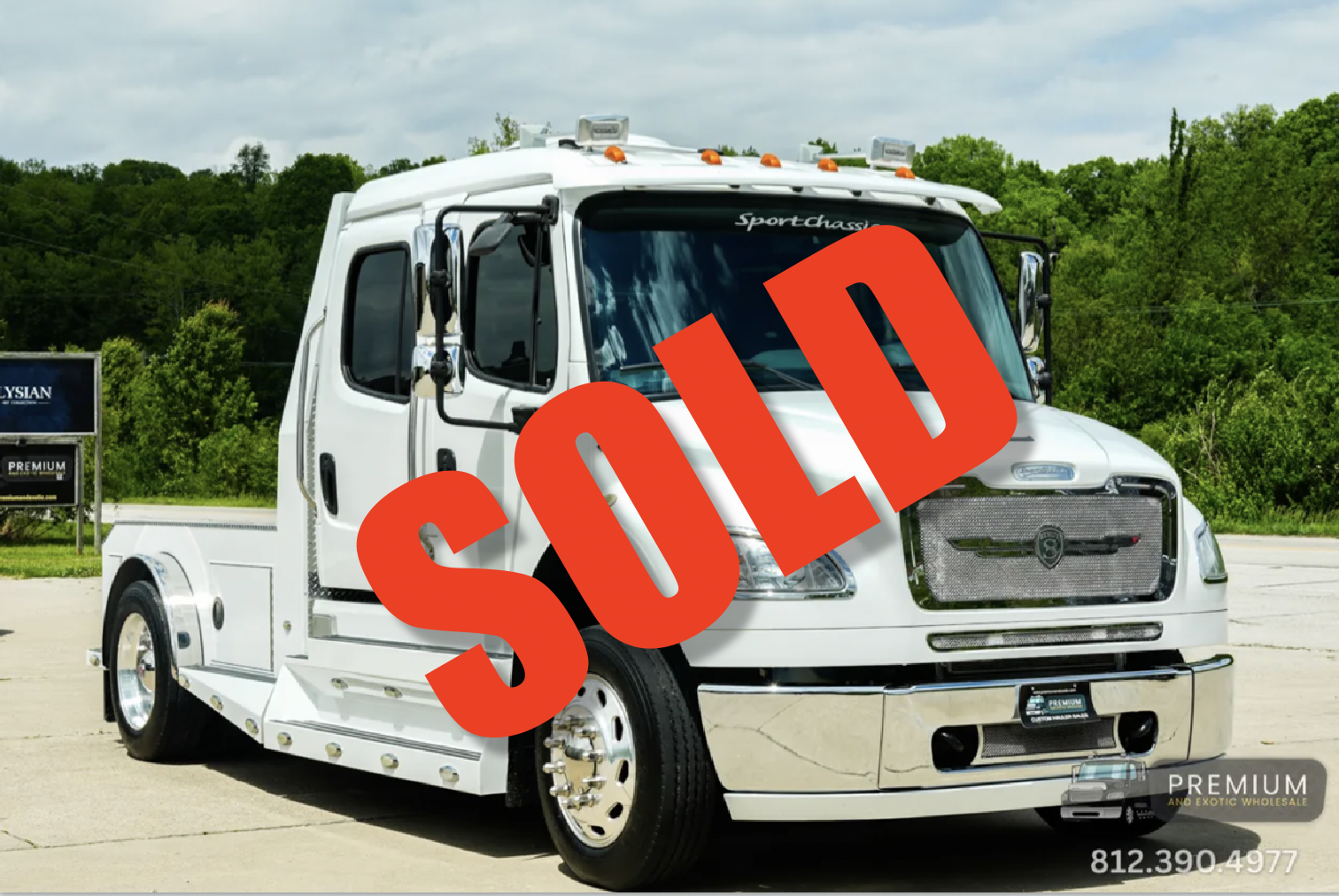 2012 Freightliner Sportchassis Hauler Cummins 350
