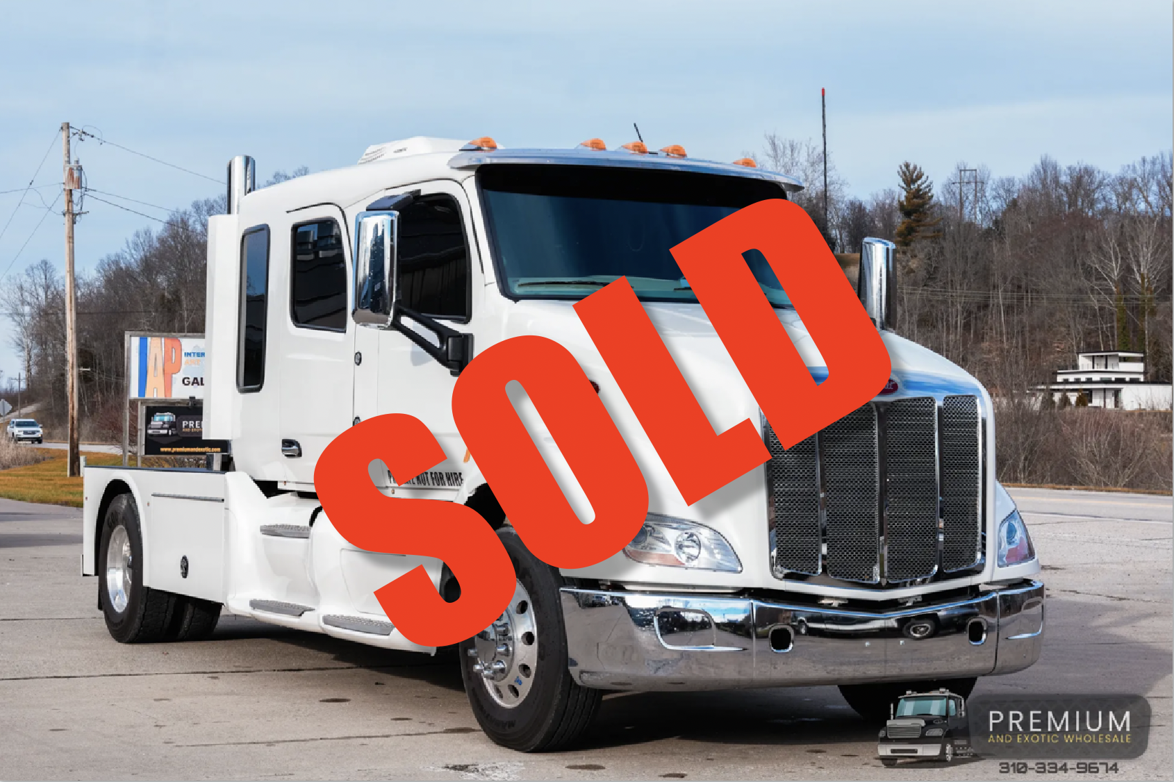 2021 Peterbilt Schwalbe Stretch X15 Cummins 470