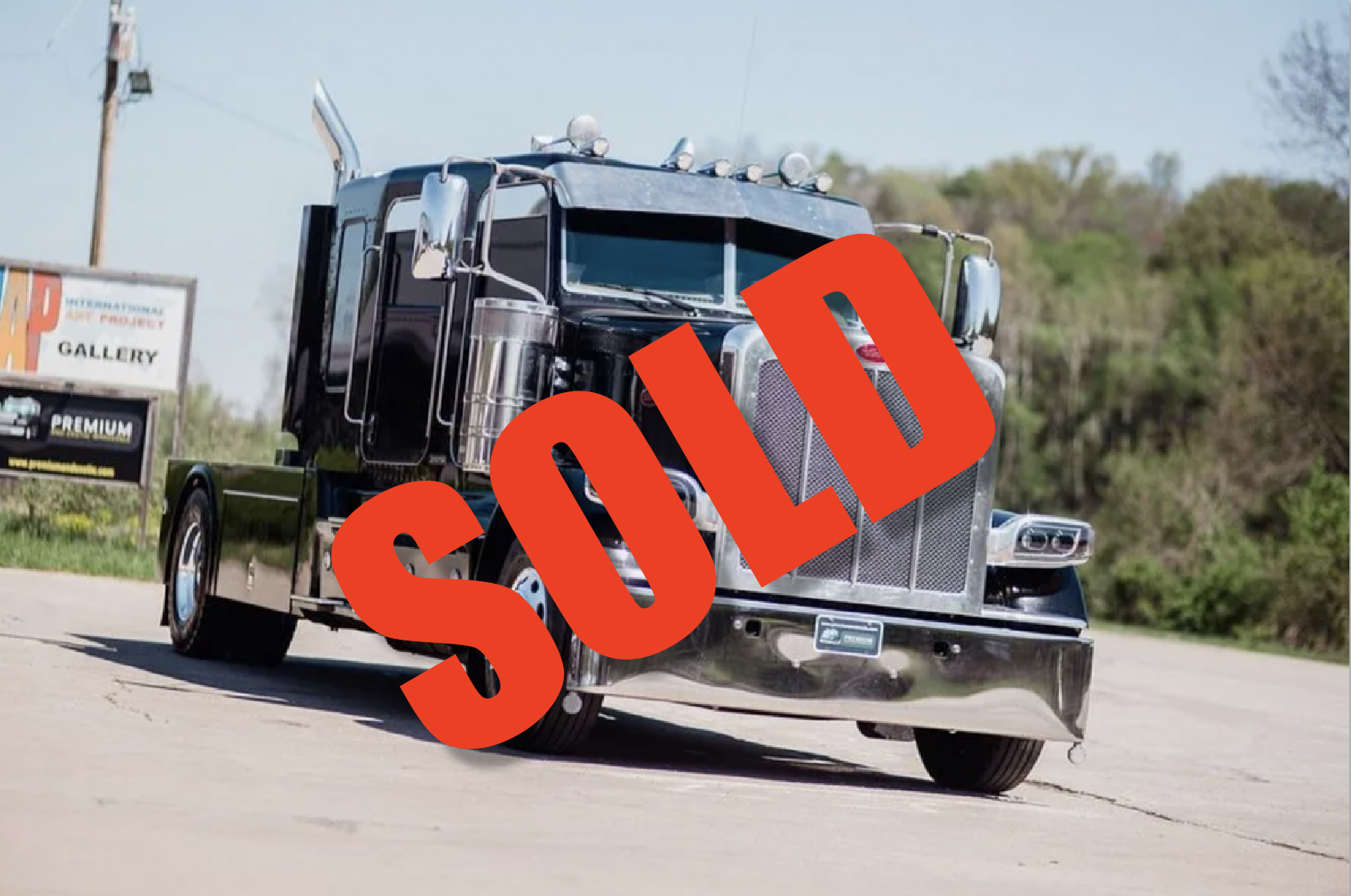 2015 Peterbilt Schwalbe Stretch X15 Cummins 470
