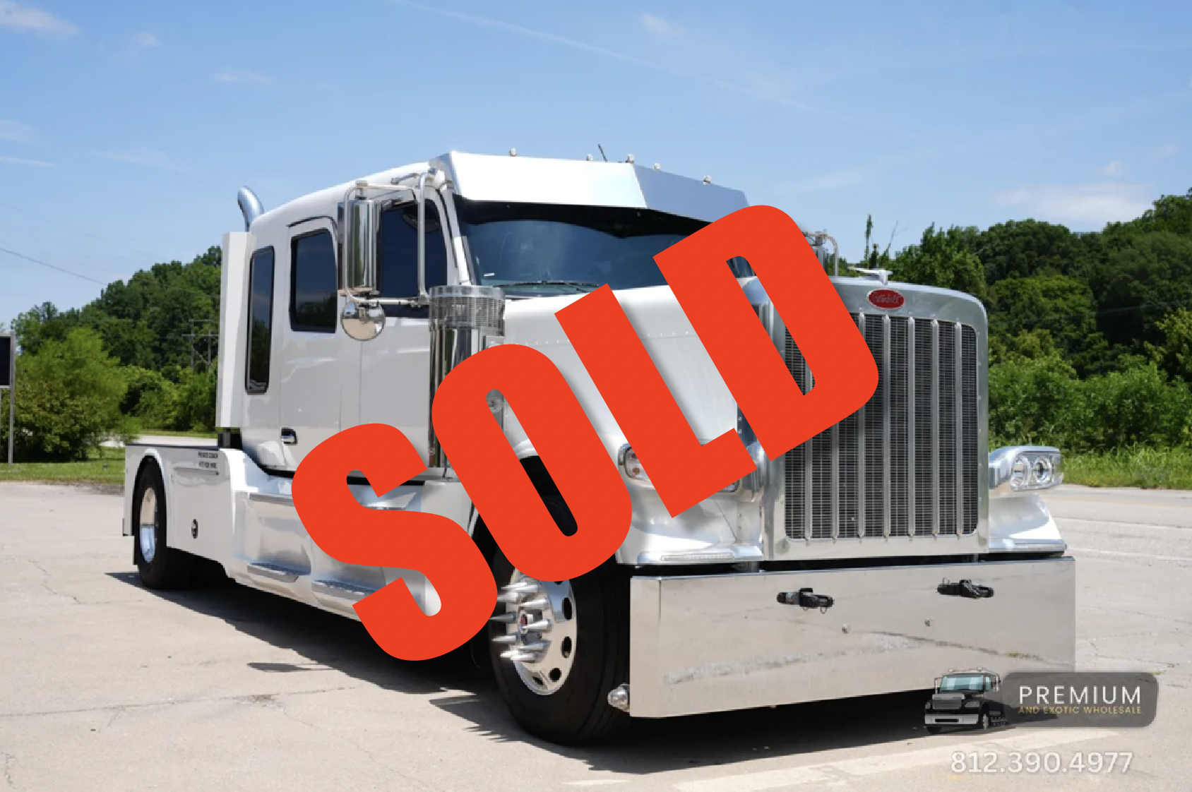 2025 Peterbilt Schwalbe Stretch X15 Cummins 470
