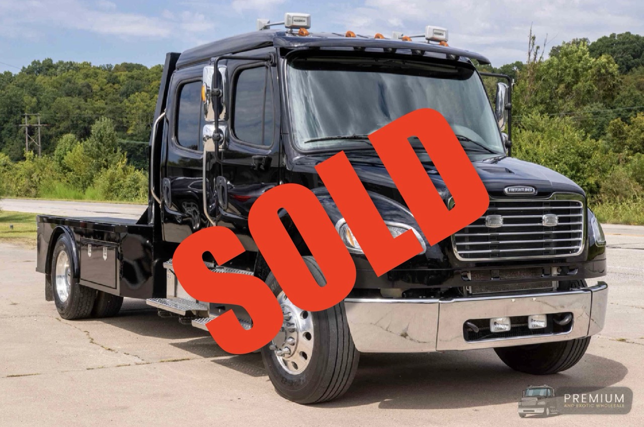 2018 Freightliner Laredo Conversion Flatbed Cummins 350